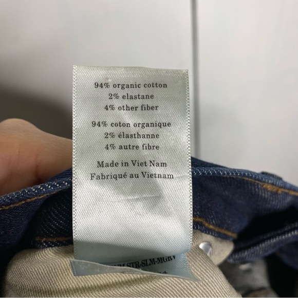 Everlane The Slim 4-Way Stretch Organic jeans size 31X32 New with tag - Picture 8 of 10